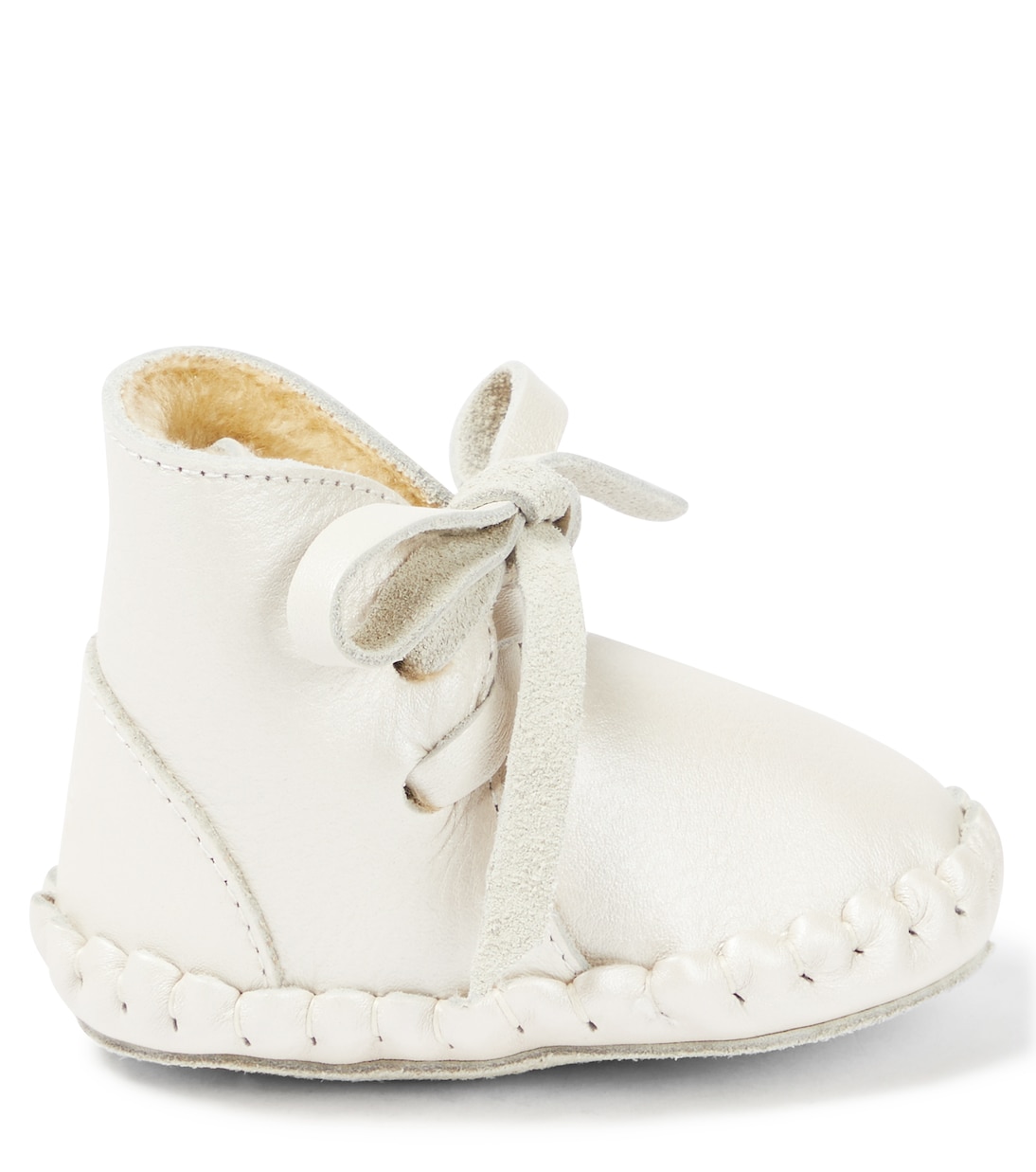Baby Pina leather booties | Donsje