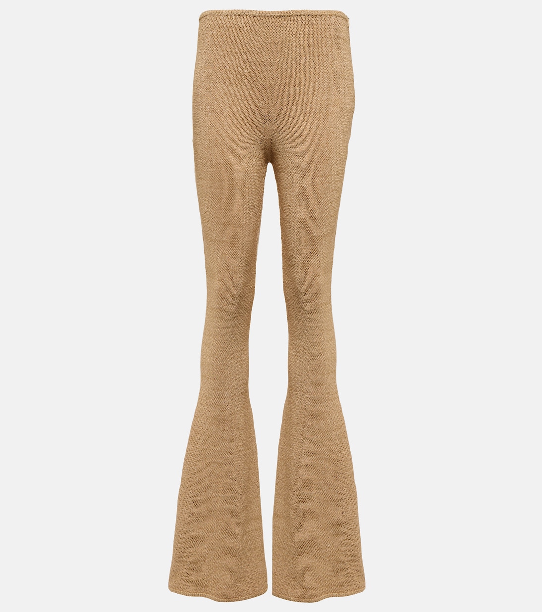 High-Rise Leggings aus Häkelstrick | Magda Butrym