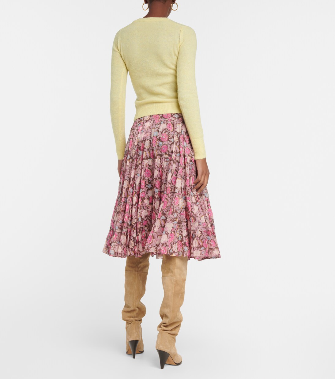 Pull Ania en alpaga mélangé | Marant Etoile