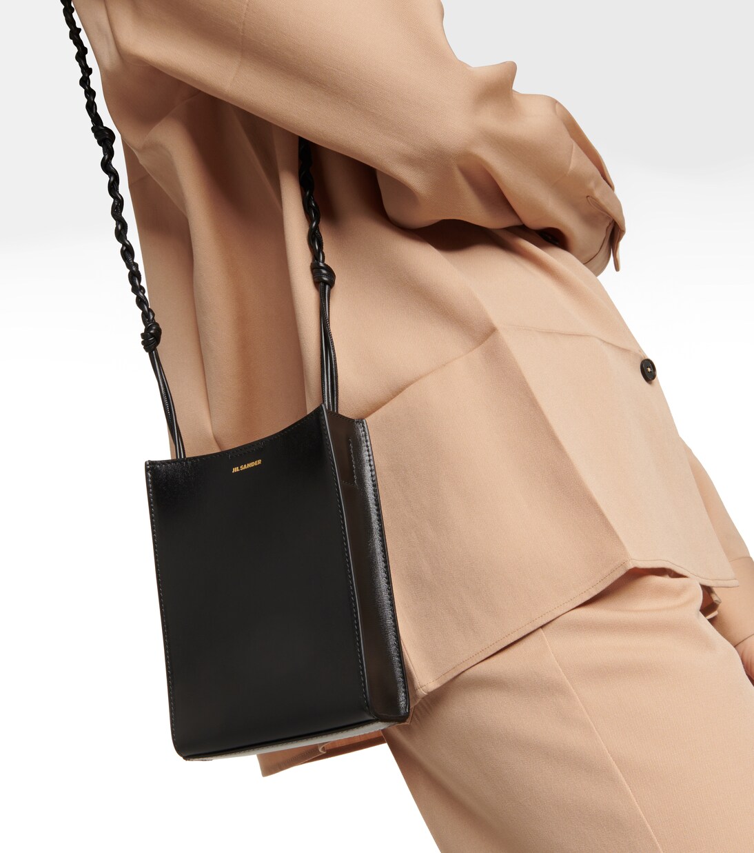 Small leather shoulder bag | Jil Sander