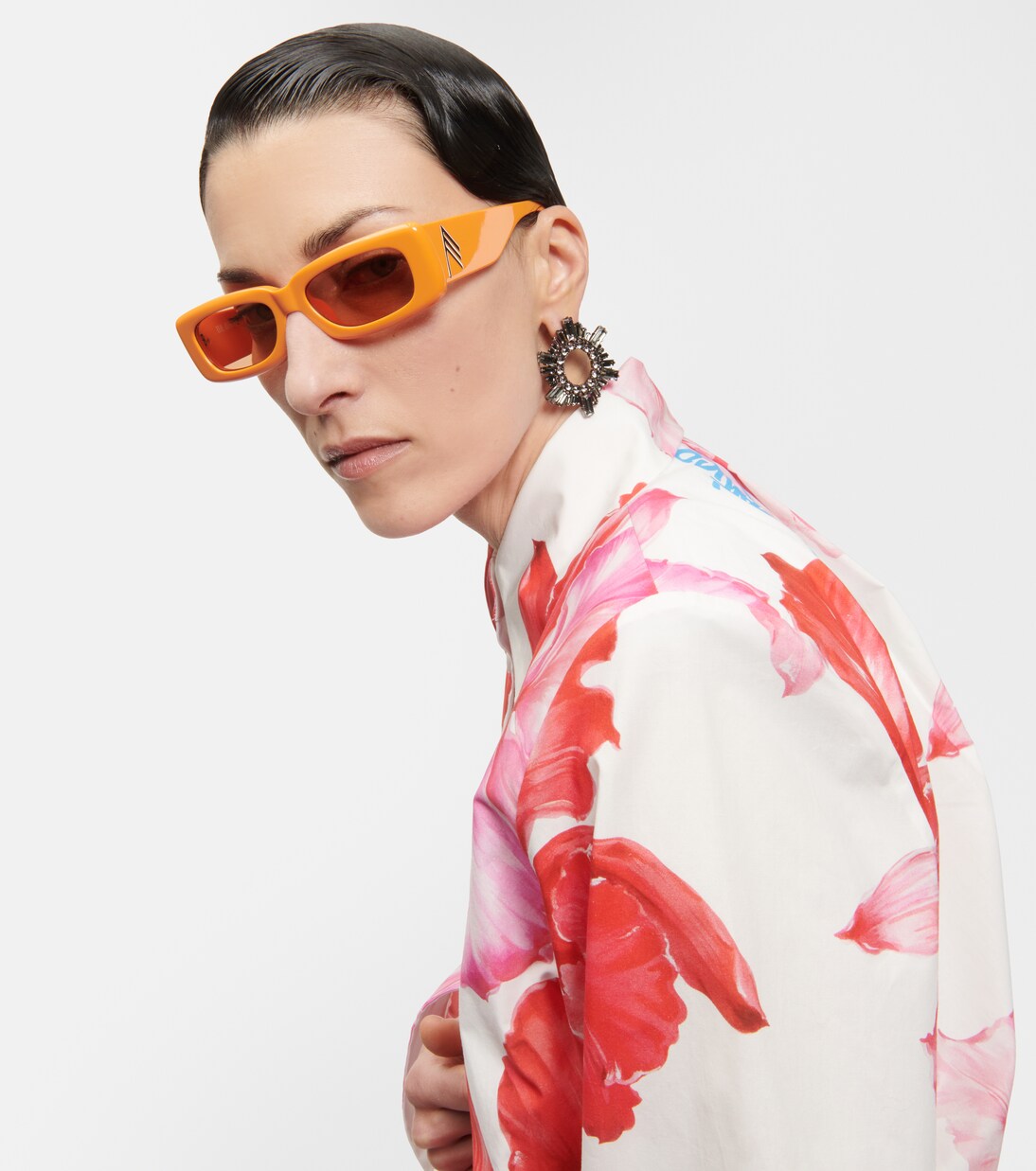 X Linda Farrow Sonnenbrille Marfa Mini | The Attico