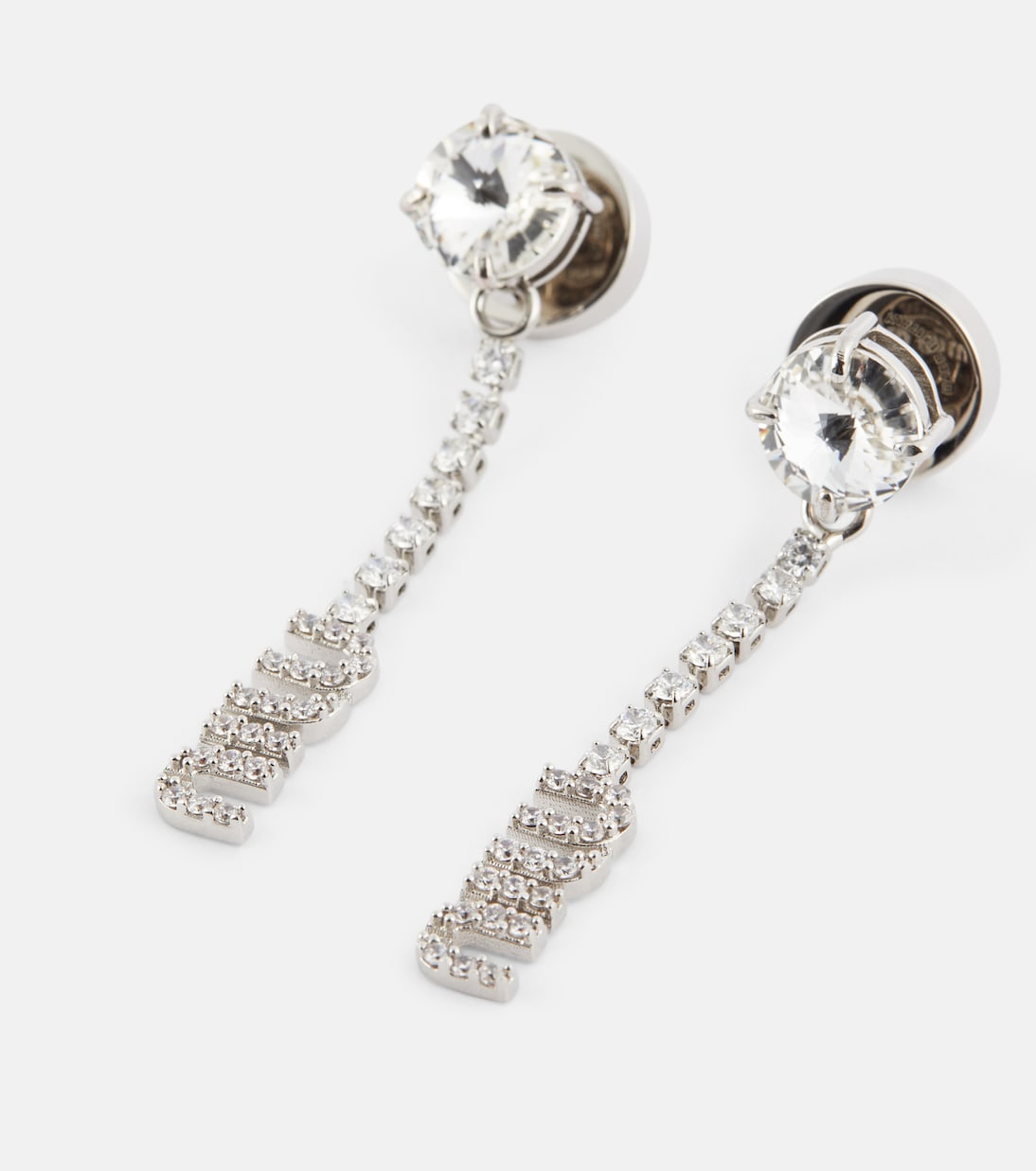 Ohrringe mit Kristallen | Miu Miu