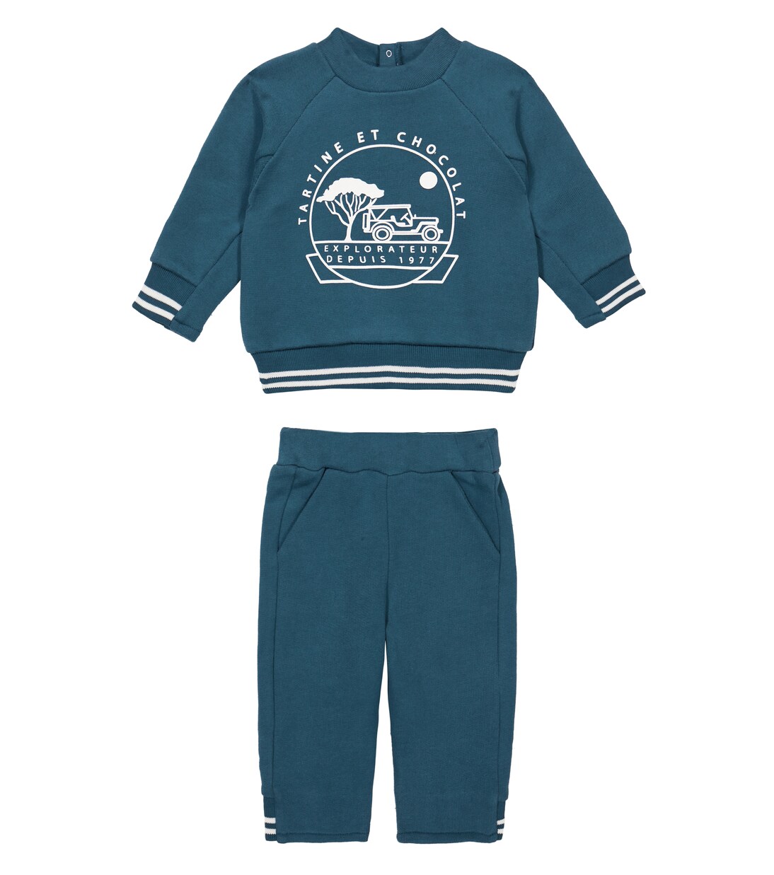 Baby sweatshirt and sweatpants set | Tartine et Chocolat