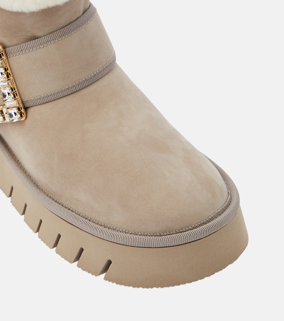 Viv' Winter suede ankle boots | Roger Vivier