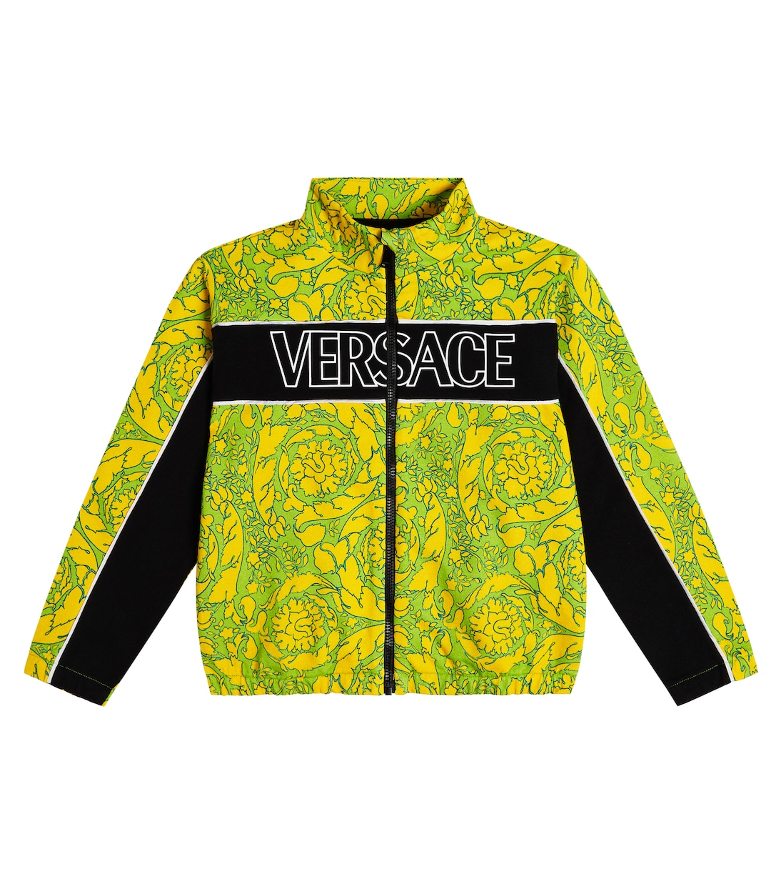 Barocco cotton jersey sweatshirt | Versace Kids