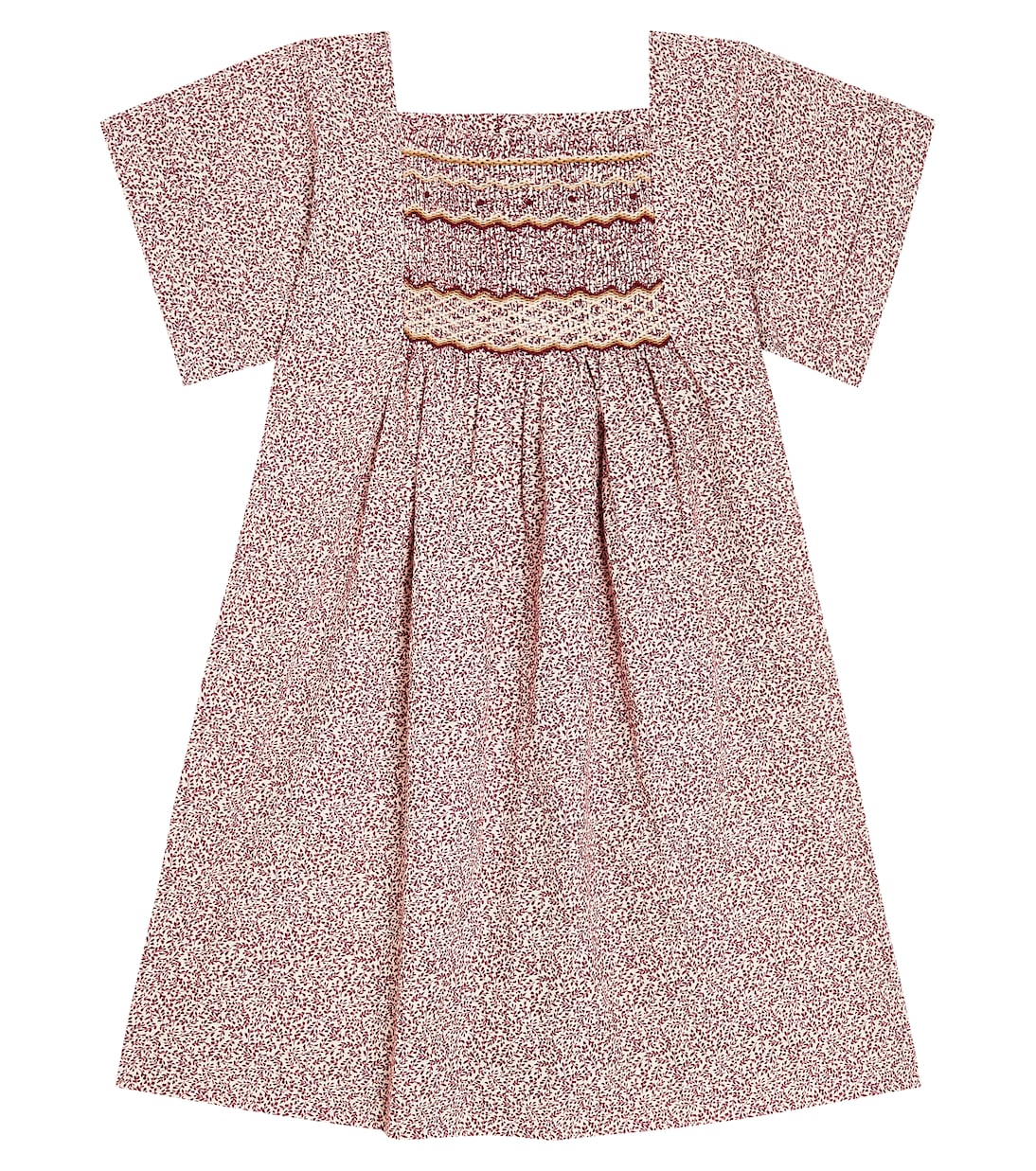Paysanne floral cotton dress | Bonpoint