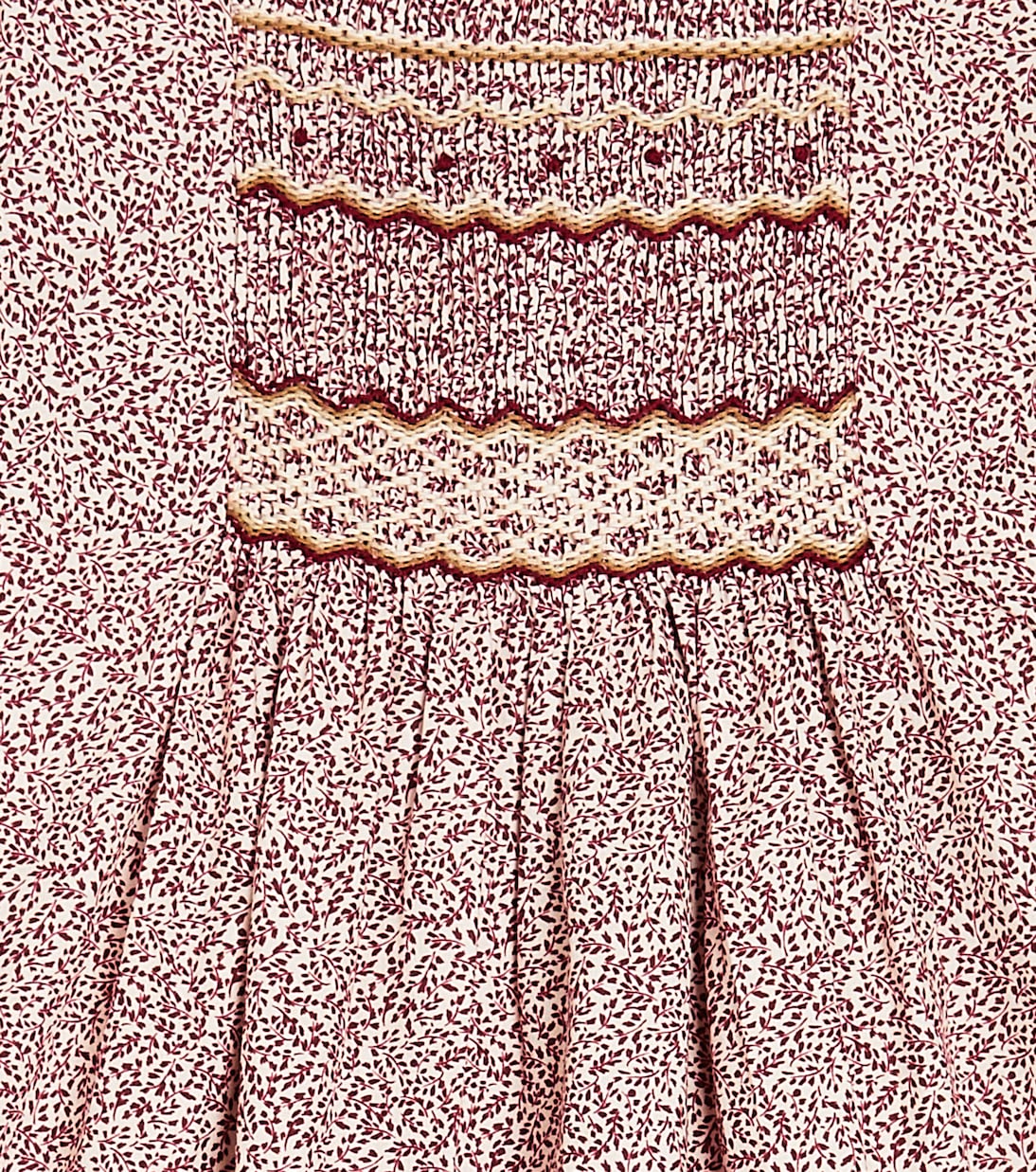 Paysanne floral cotton dress | Bonpoint