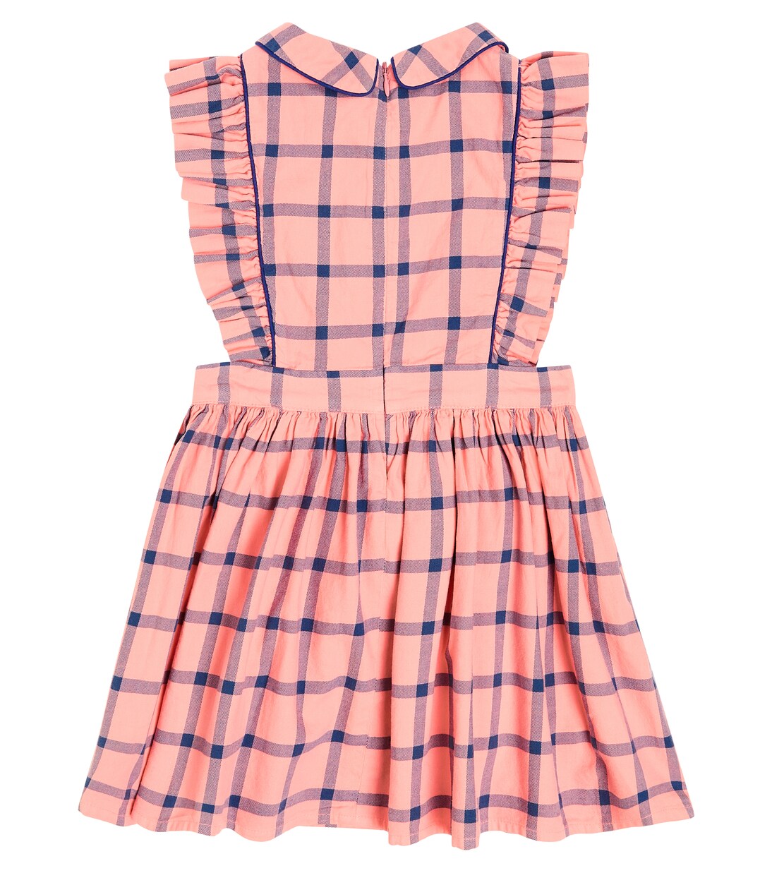 Thelma ruffled checked cotton dress | Morley