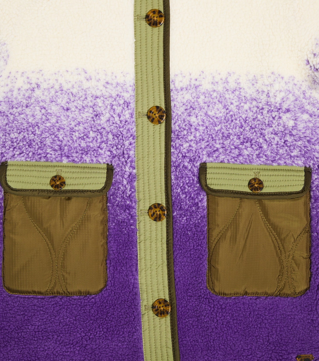 Gradient Teddy Coat | Scotch & Soda Kids