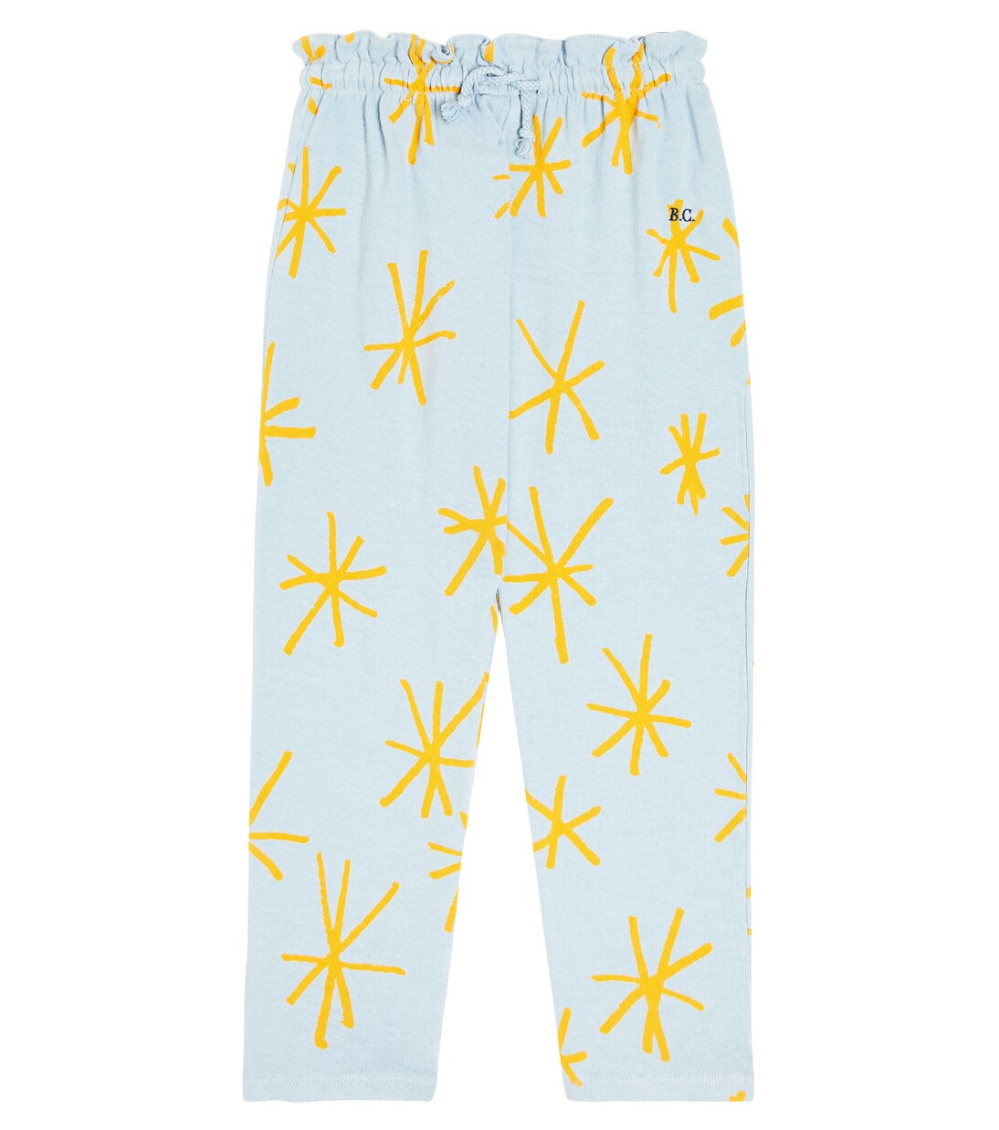Sparkle cotton jersey sweatpants | Bobo Choses