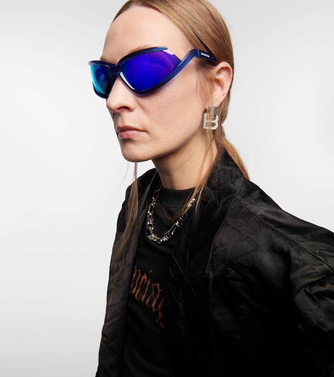 Occhiali da sole ovali Side Xpander | Balenciaga