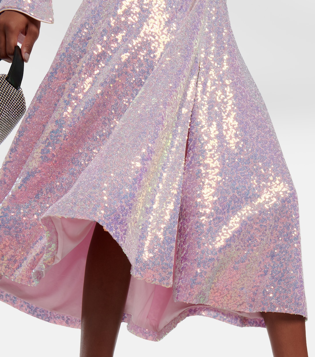 Robe midi à sequins | Rotate