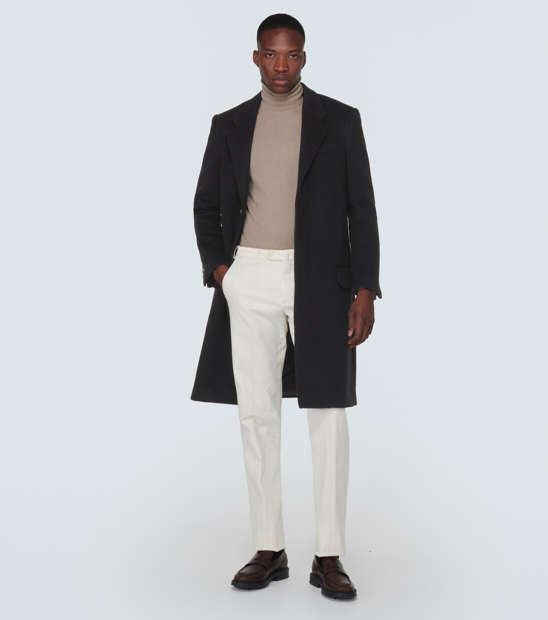 Slade single-breasted cashmere coat | Gabriela Hearst