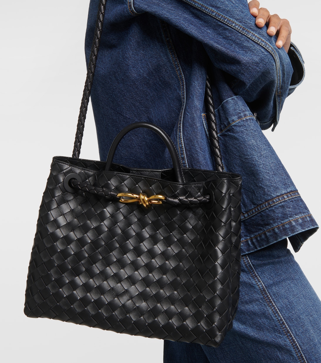 Sac Andiamo Intrecciato en cuir | Bottega Veneta