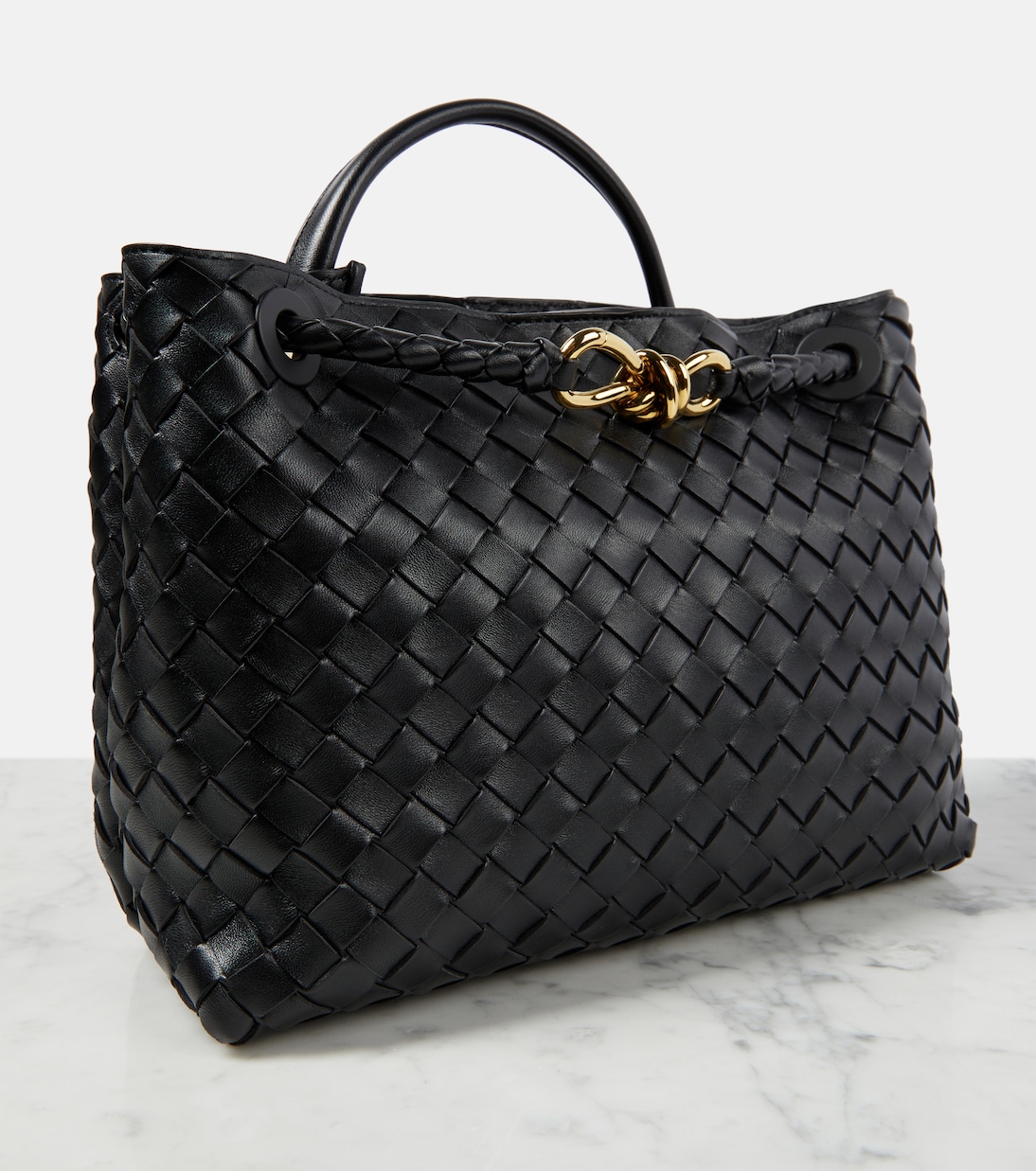 Sac Andiamo Intrecciato en cuir | Bottega Veneta