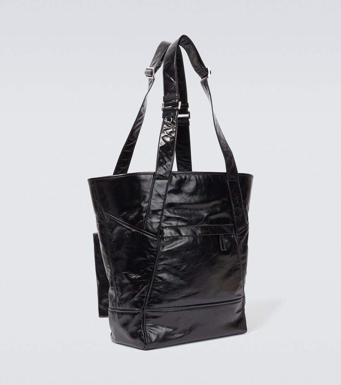Leather tote bag | Prada