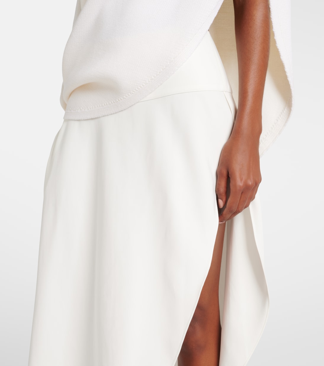 Falda midi asimétrica | Alaïa