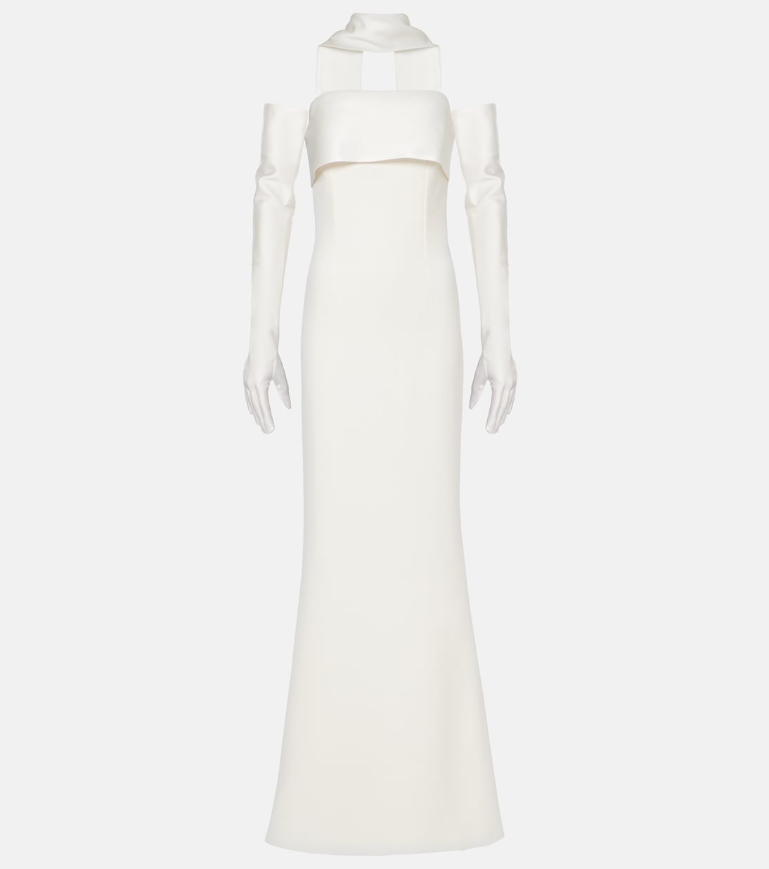 Robe Roshana aus Crêpe | Safiyaa