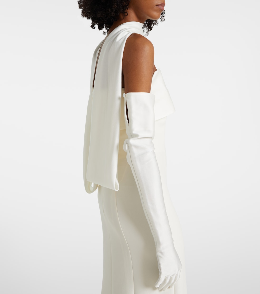 Robe Roshana aus Crêpe | Safiyaa