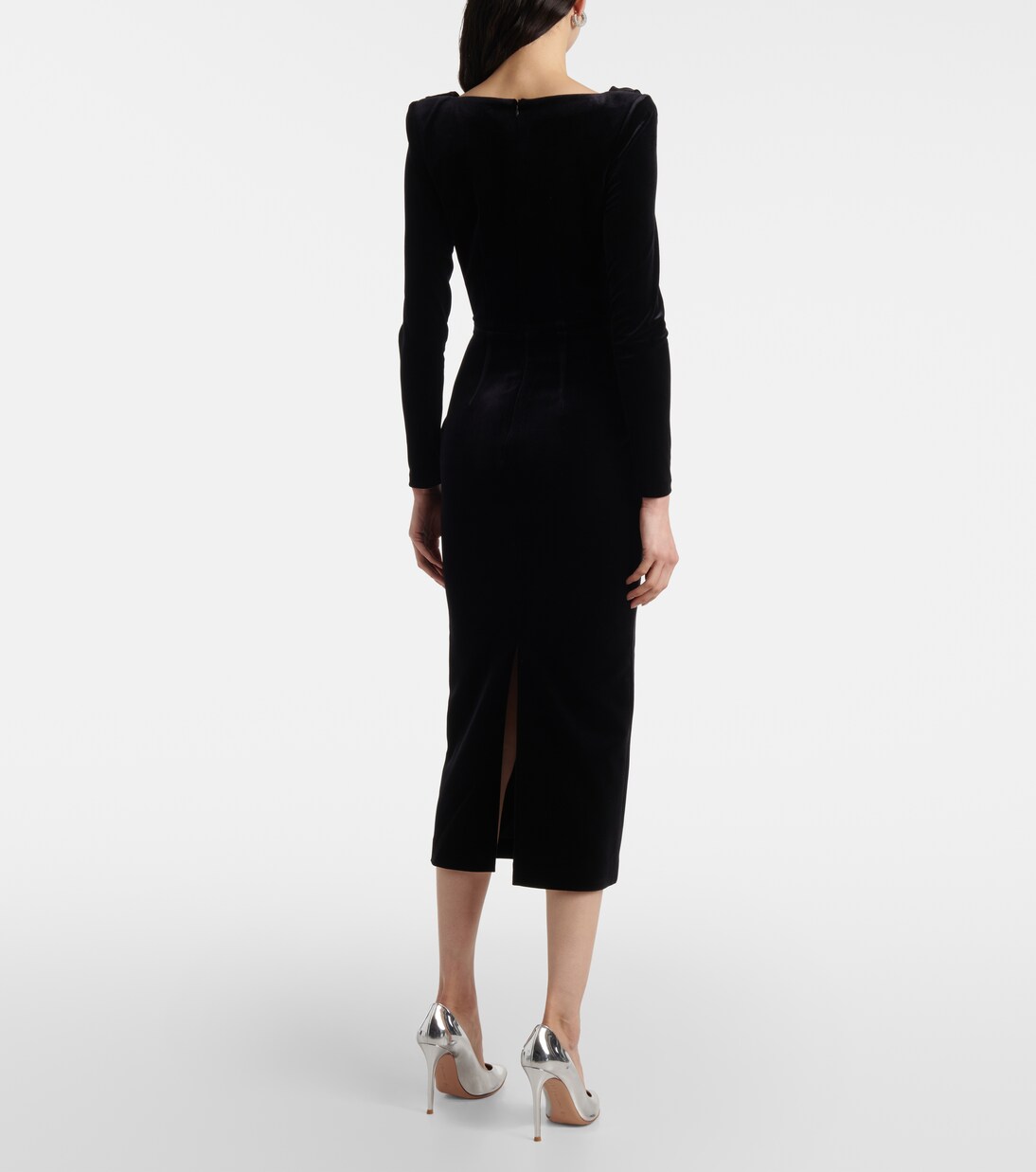 Robe corset en velours | Alex Perry