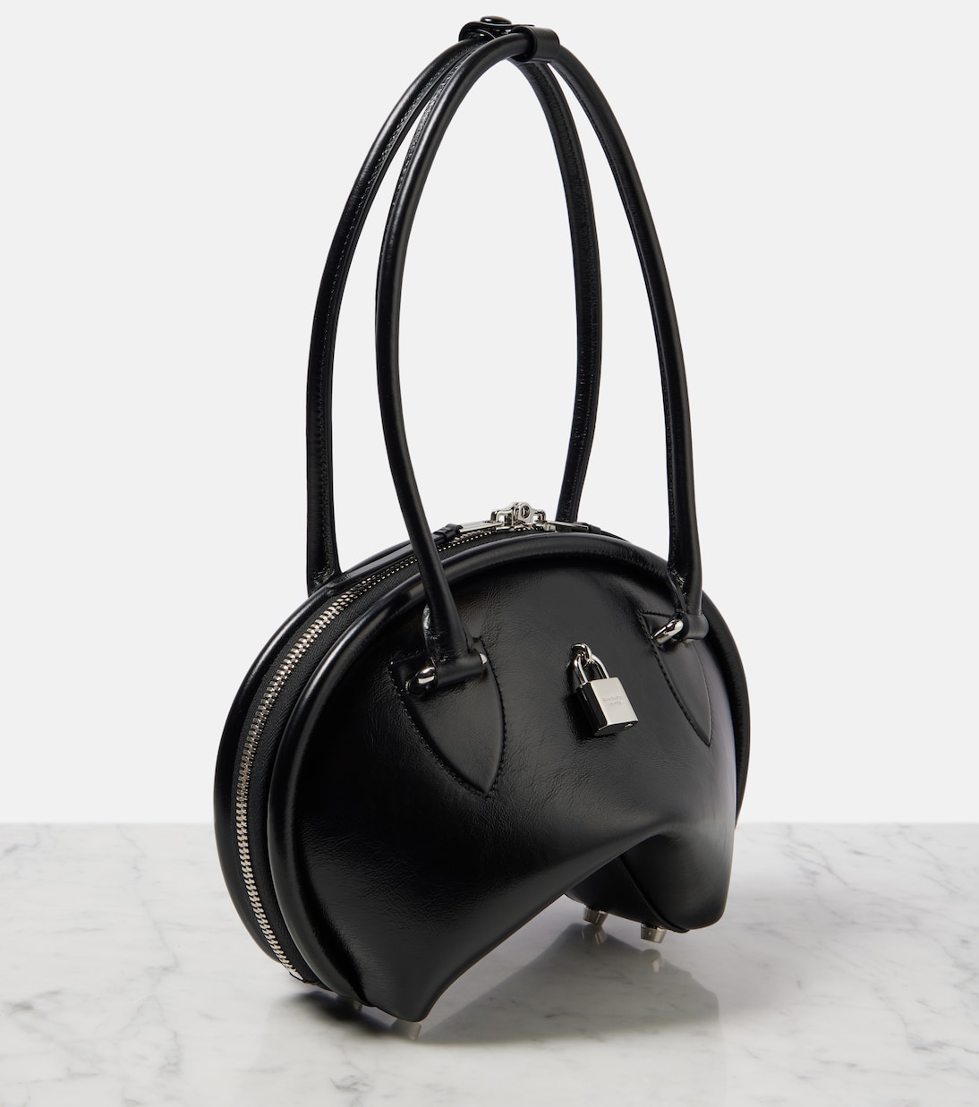 Borsa a spalla Bowlina Mini in pelle | Acne Studios