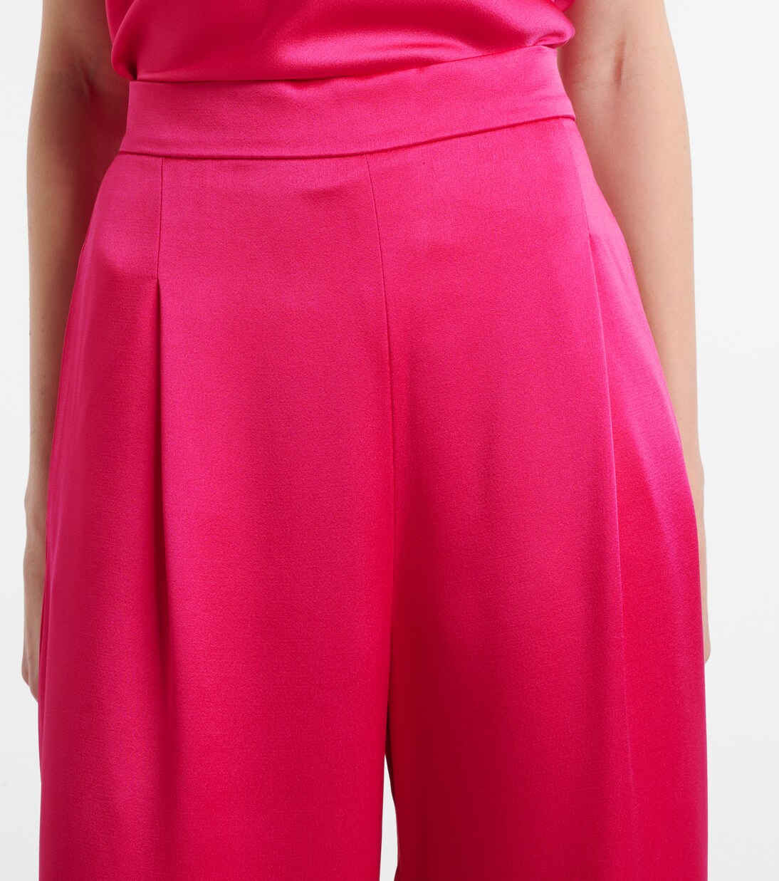 Pantalon ample Ieti en satin | Max Mara