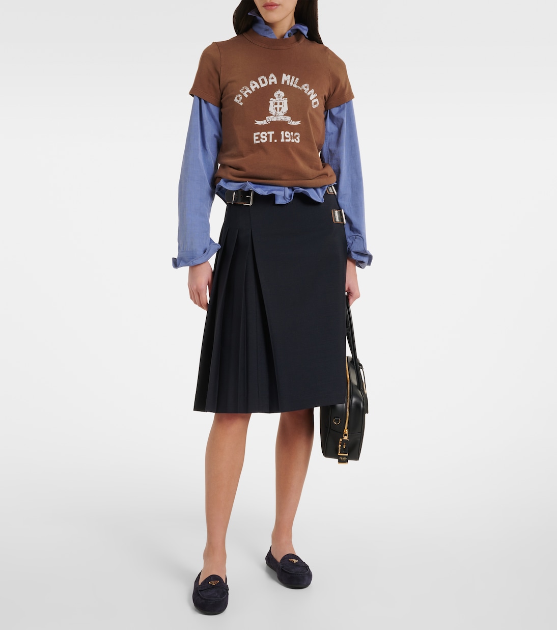 Suede loafers | Prada