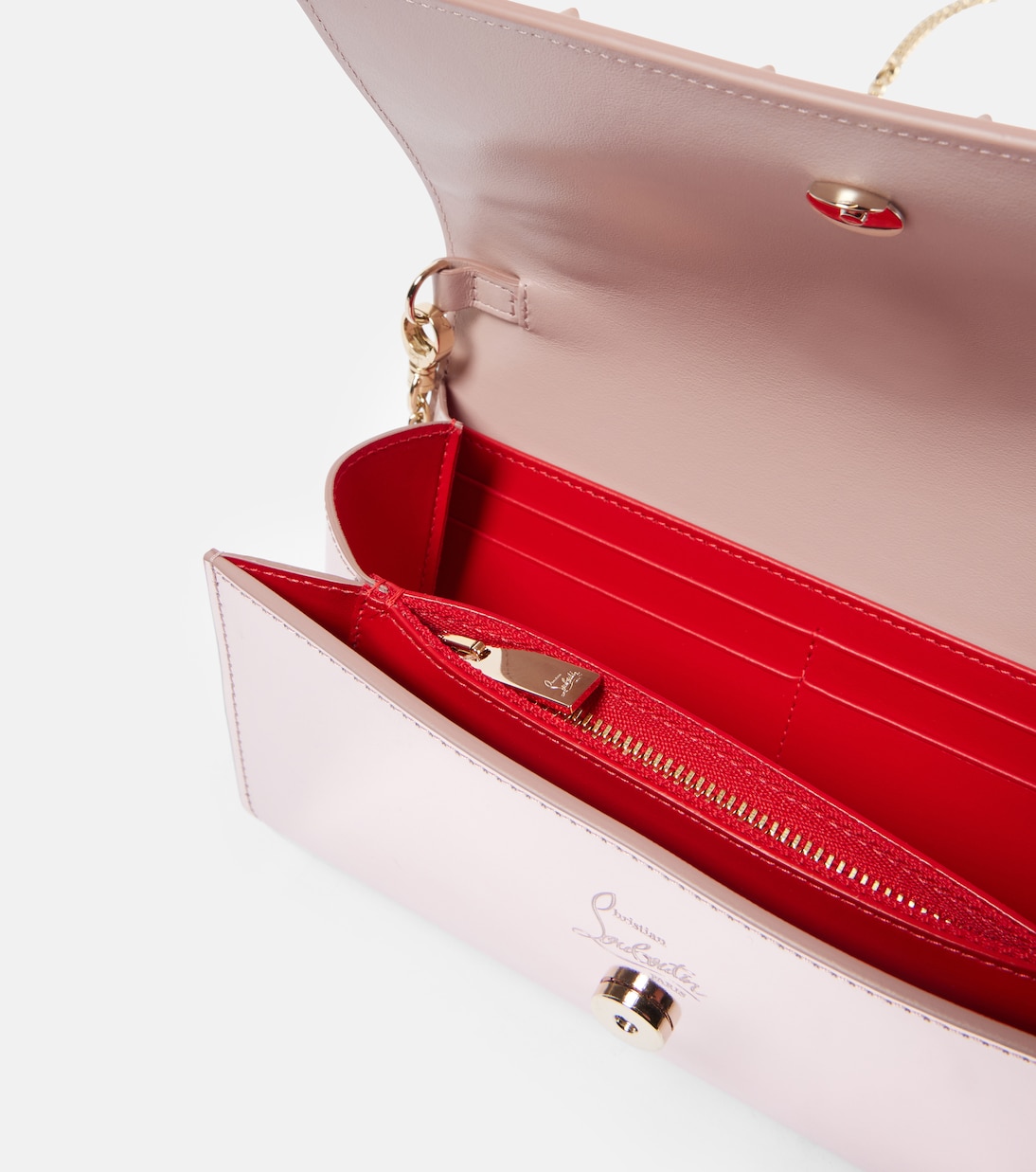 Paloma embellished leather clutch | Christian Louboutin