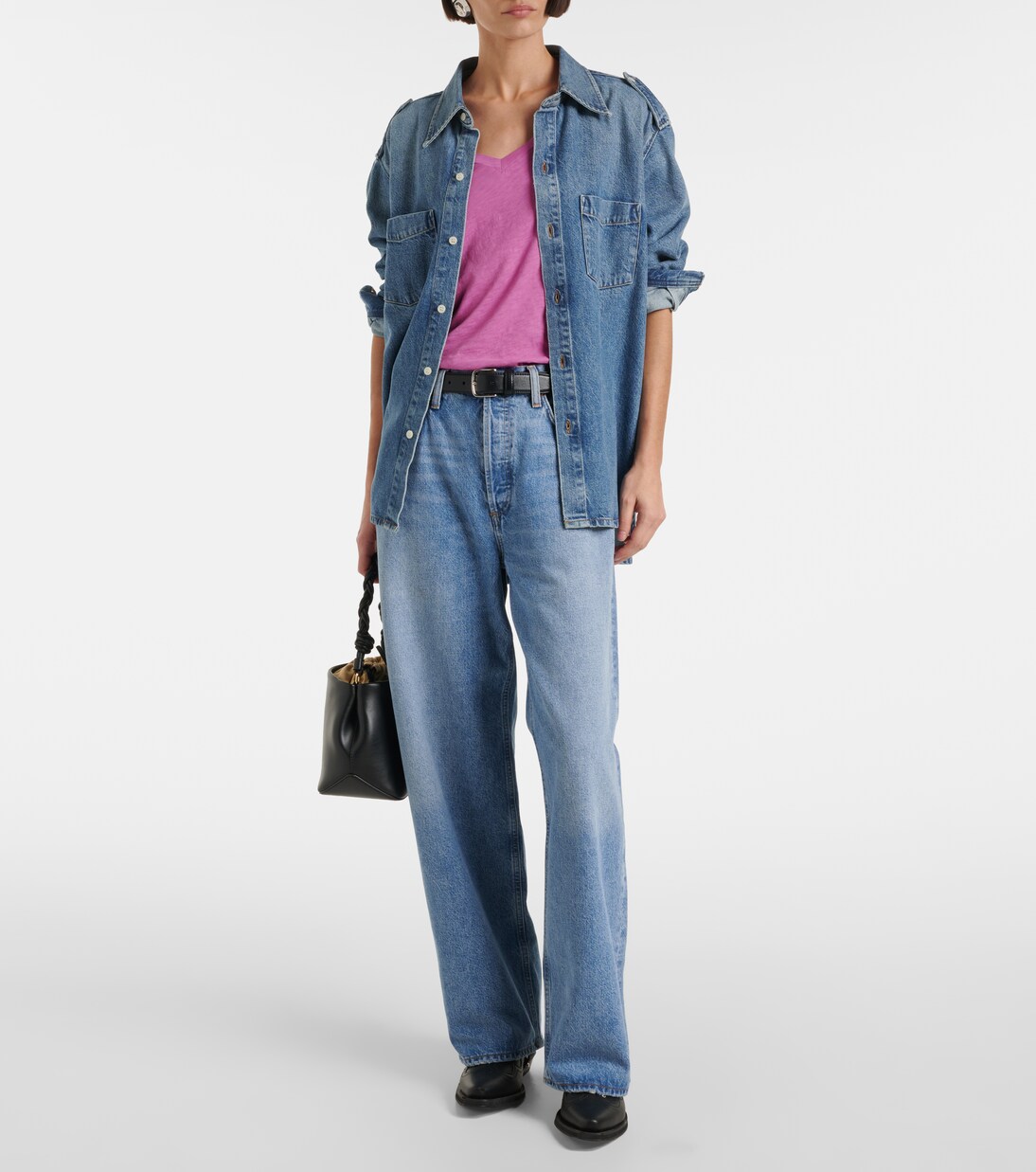 T-Shirt Lilith aus Baumwoll-Jersey | Velvet