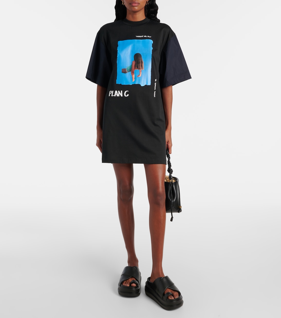 Minikleid aus Baumwolle | Plan C