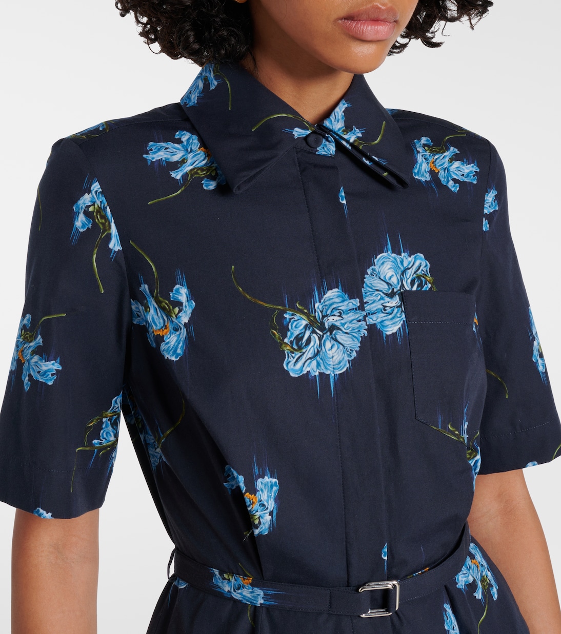 Hemdblusenkleid aus Baumwolle | Emilia Wickstead