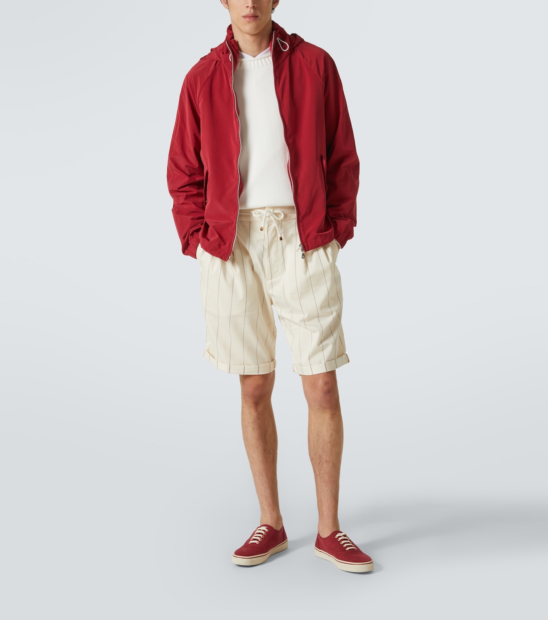 Hooded raincoat | Brunello Cucinelli
