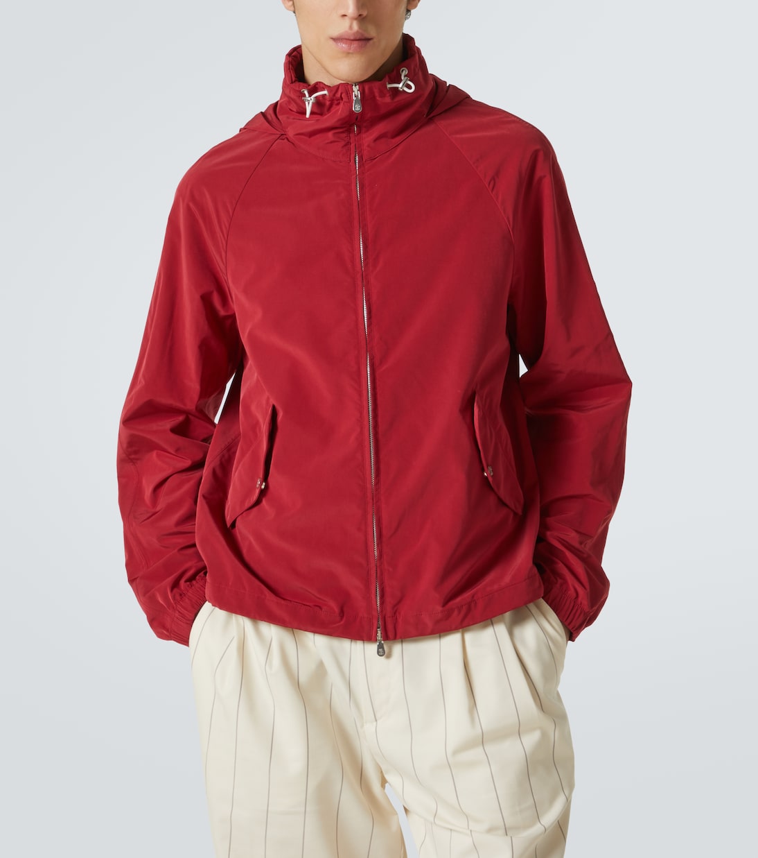 Hooded raincoat | Brunello Cucinelli