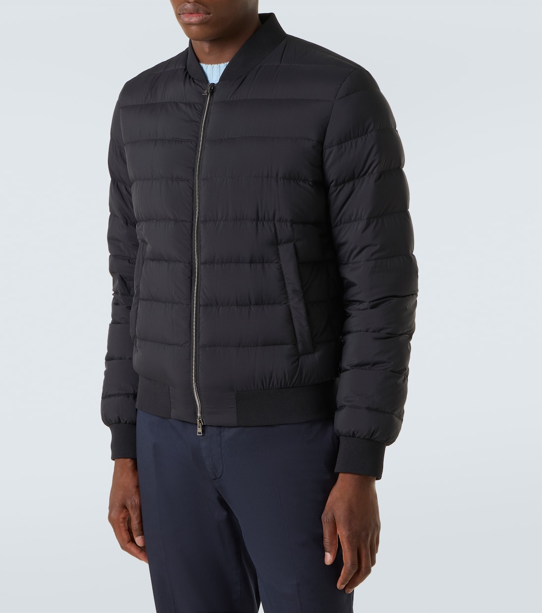 L'Aviatore down-paneled bomber jacket  | Herno
