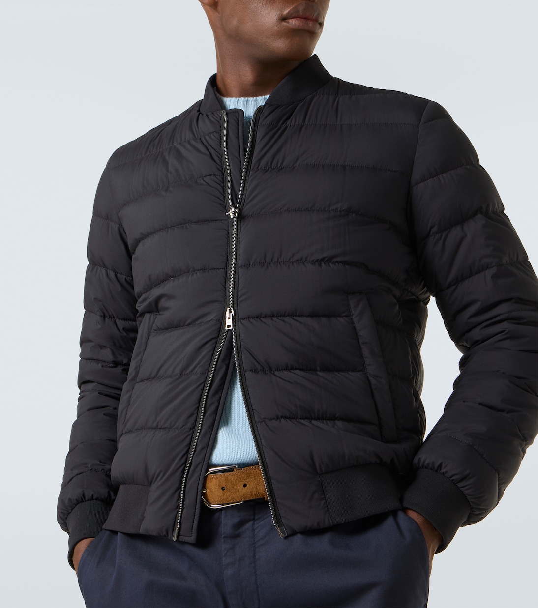 L'Aviatore down-paneled bomber jacket  | Herno
