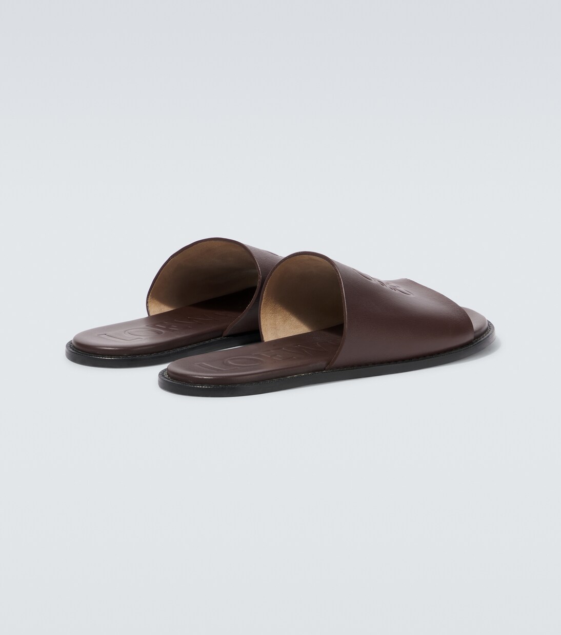 Paula's Ibiza Flex Anagram leather slides | Loewe