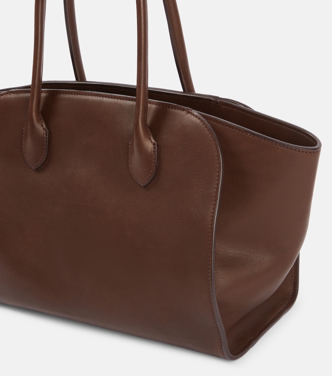 Marlo 12 leather tote bag | The Row
