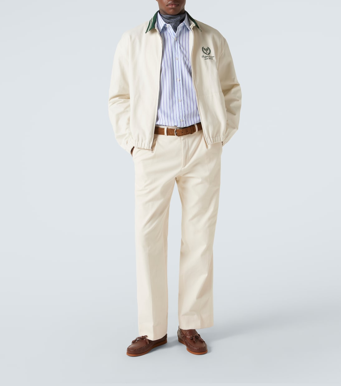 Cotton and cashmere bomber jacket | Ralph Lauren Purple Label