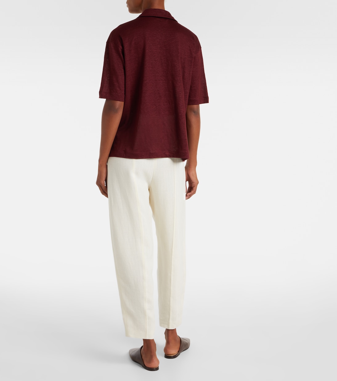 Polohemd Gargano aus Leinen | Loro Piana