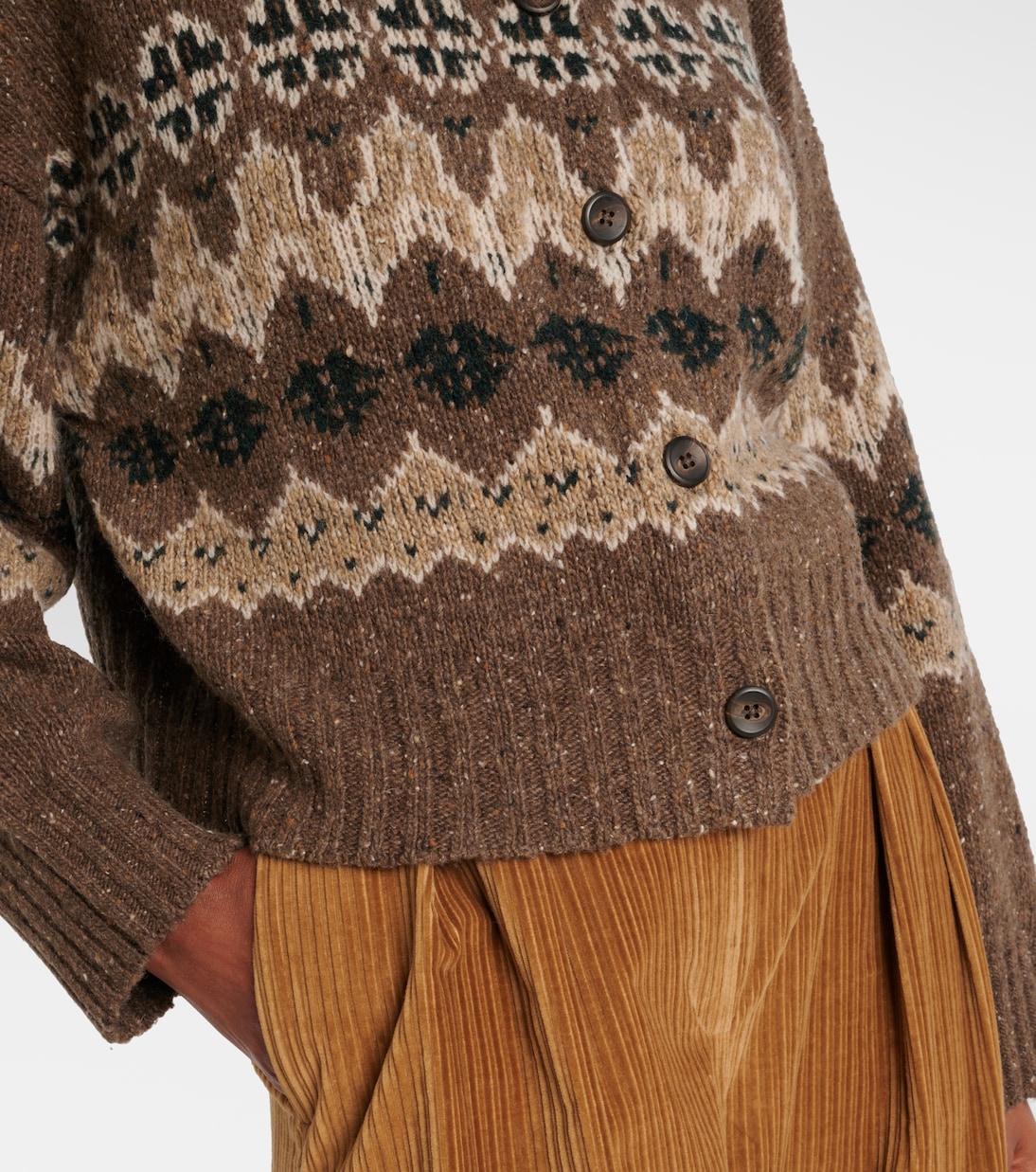 Cardigan Cammie en laine mélangée | Altuzarra