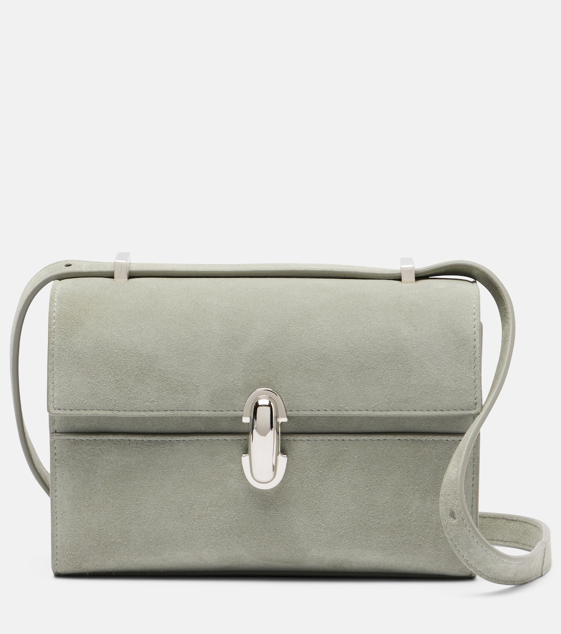 Symmetry 19 Mini suede shoulder bag | Savette