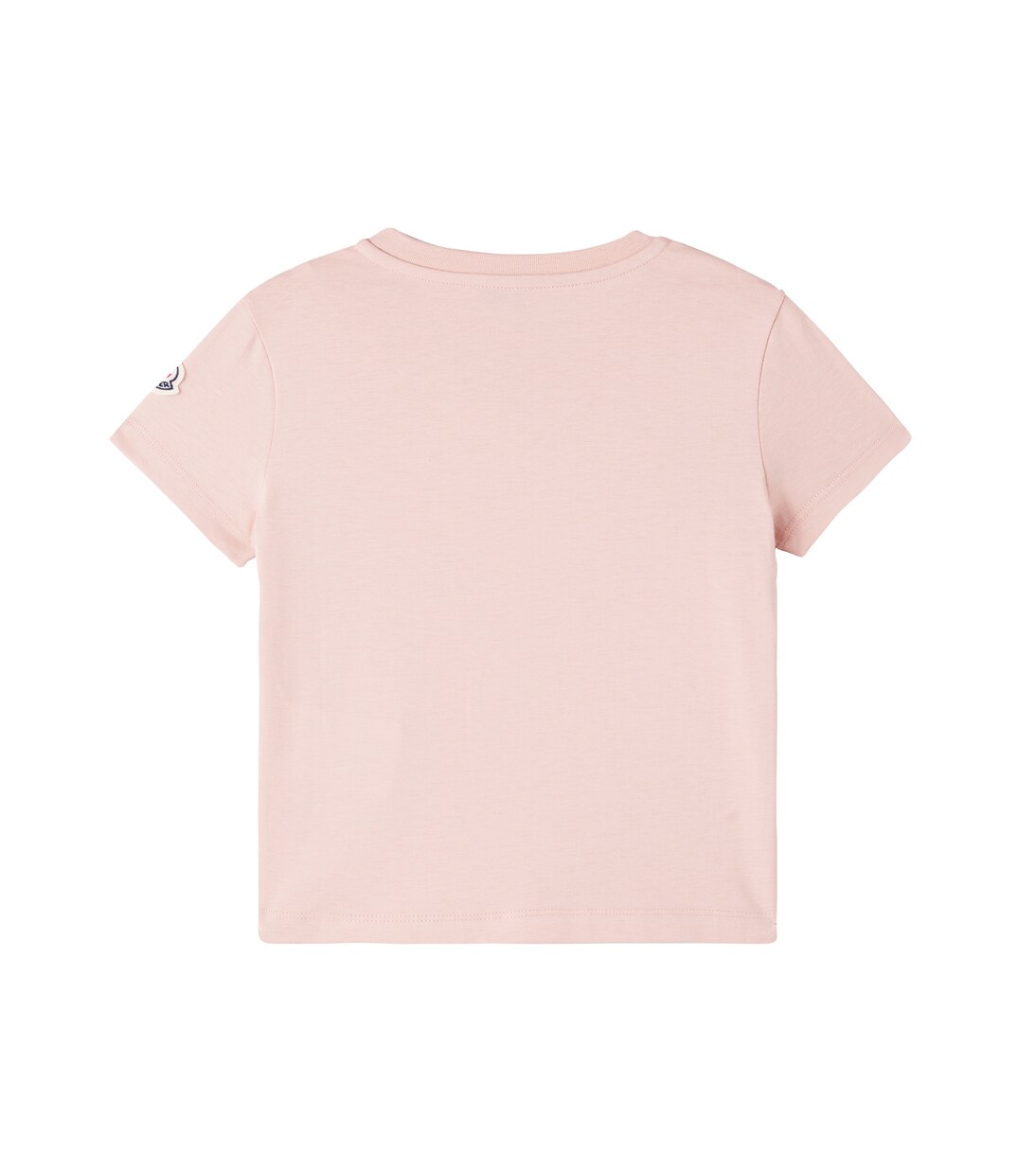 Logo embroidered cotton jersey T-shirt | Moncler Enfant