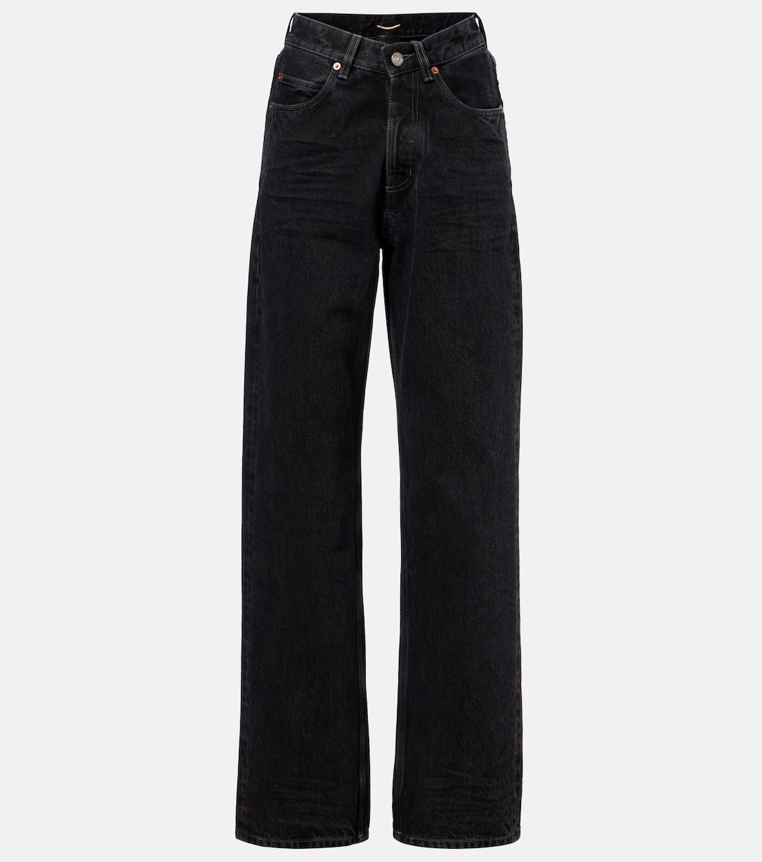 V-Waist wide-leg jeans | Saint Laurent