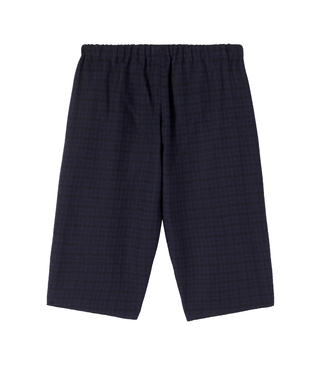 Baby Dandy checked cotton and wool pants | Bonpoint