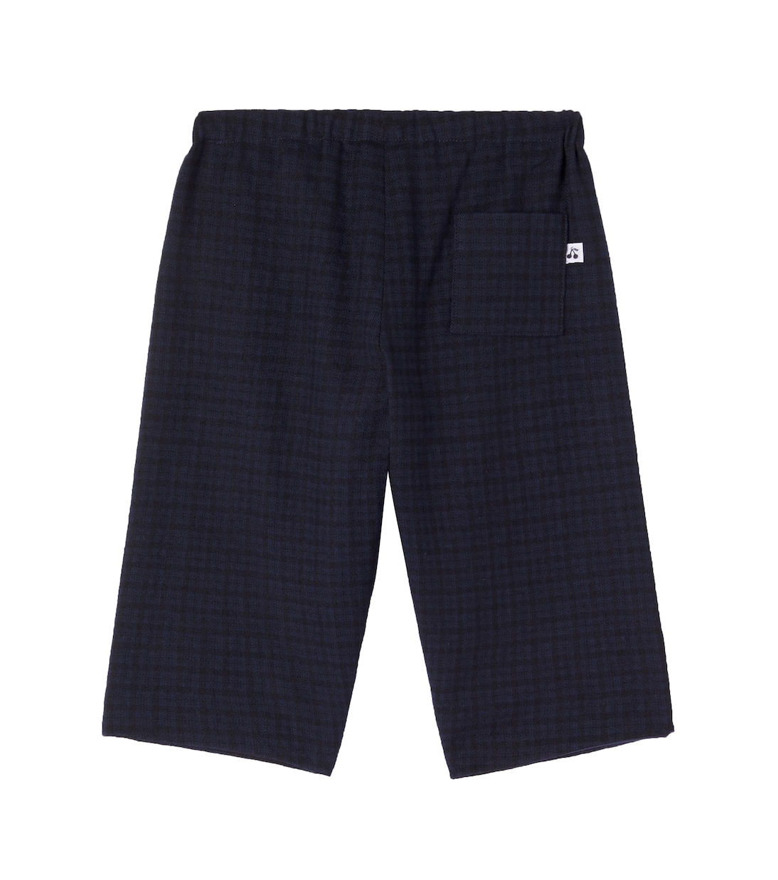 Baby Dandy checked cotton and wool pants | Bonpoint