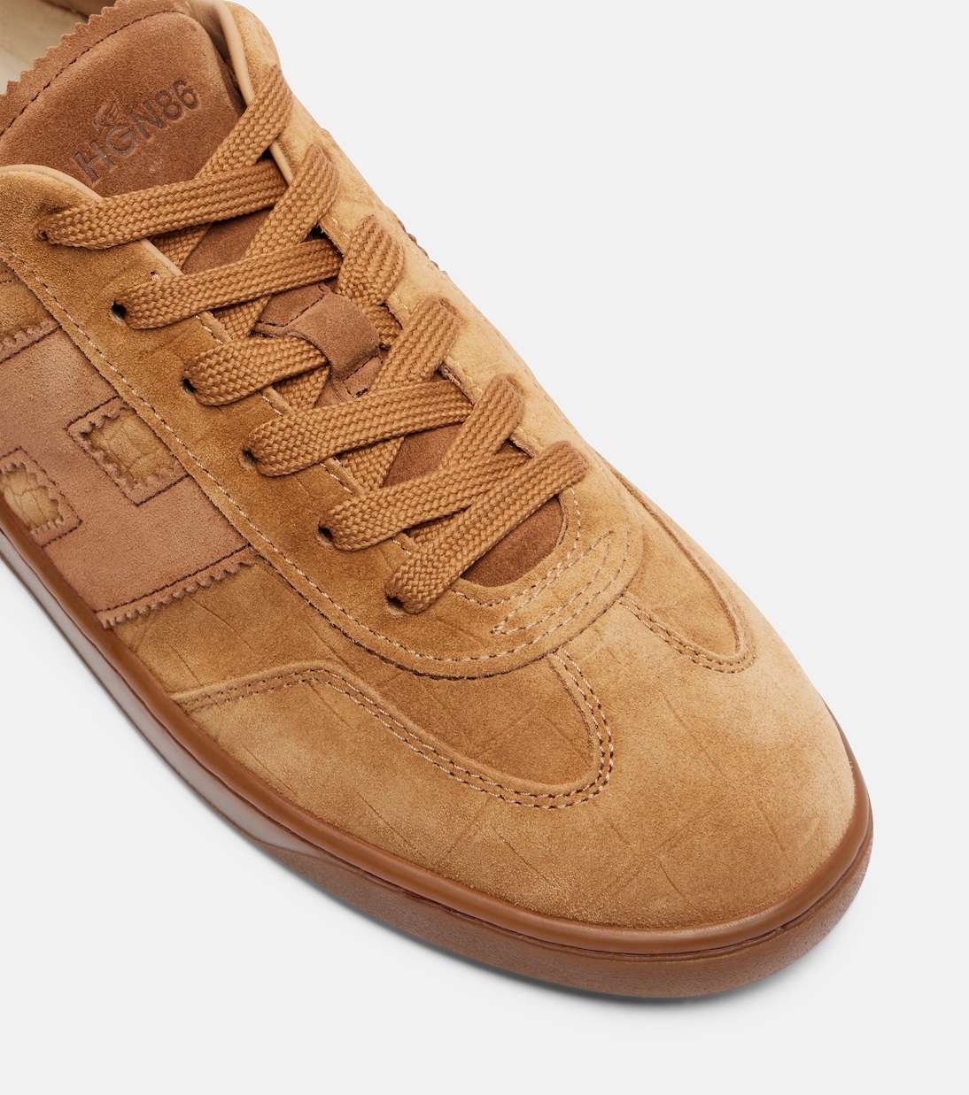Sneakers Hogan Cool in suede effetto coccodrillo  | Hogan