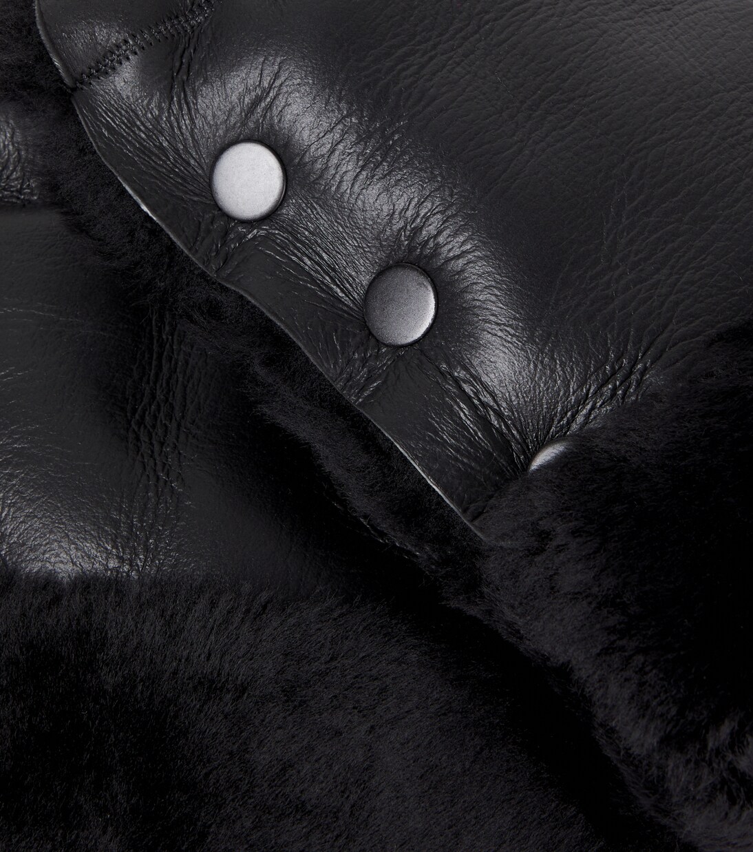 Baby Buggy shearling mittens | Binibamba