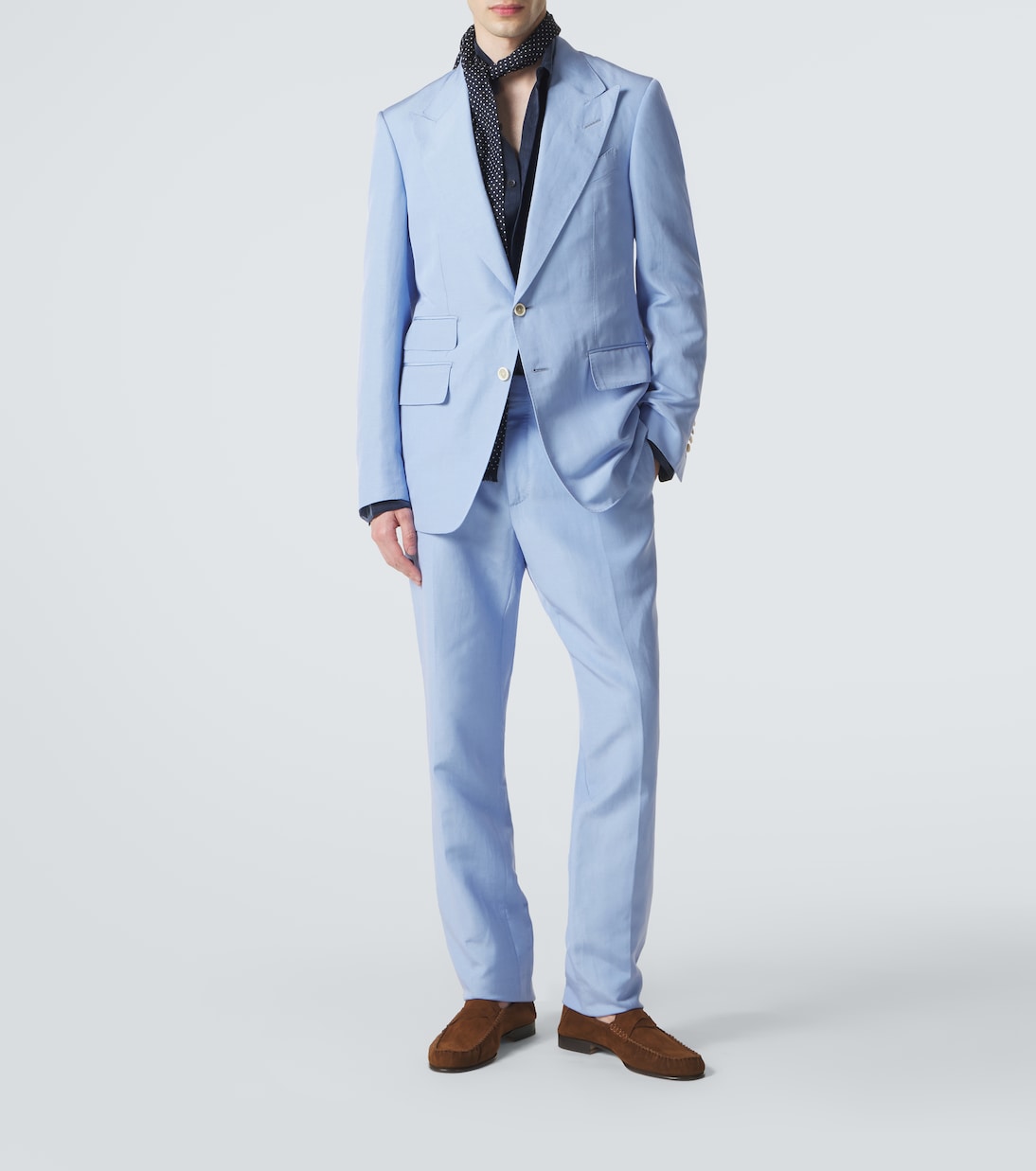 Anzug aus Seide und Leinen | Tom Ford