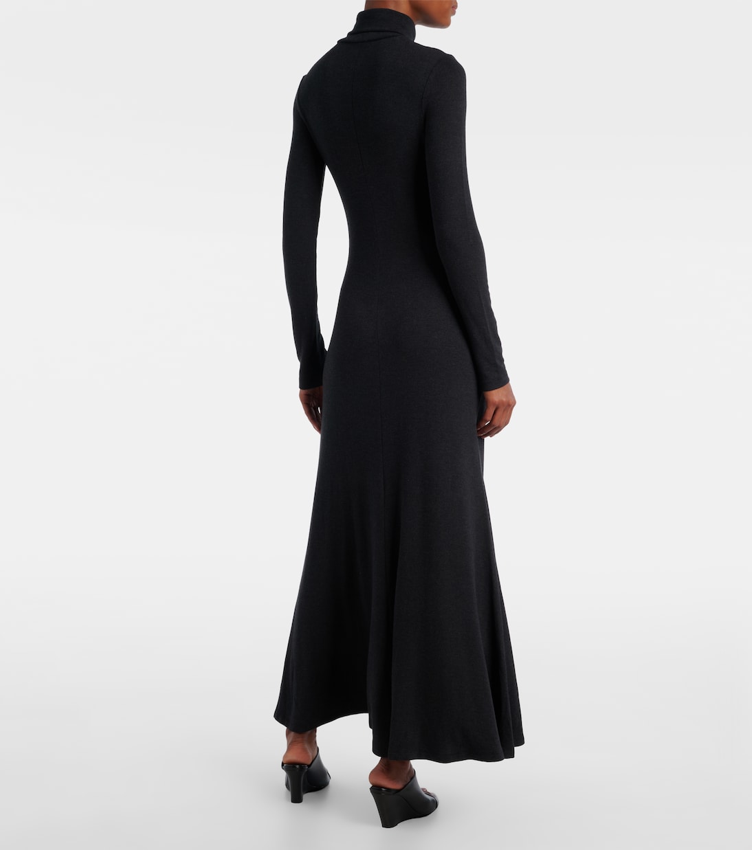 Vanya turtleneck jersey maxi dress | Staud