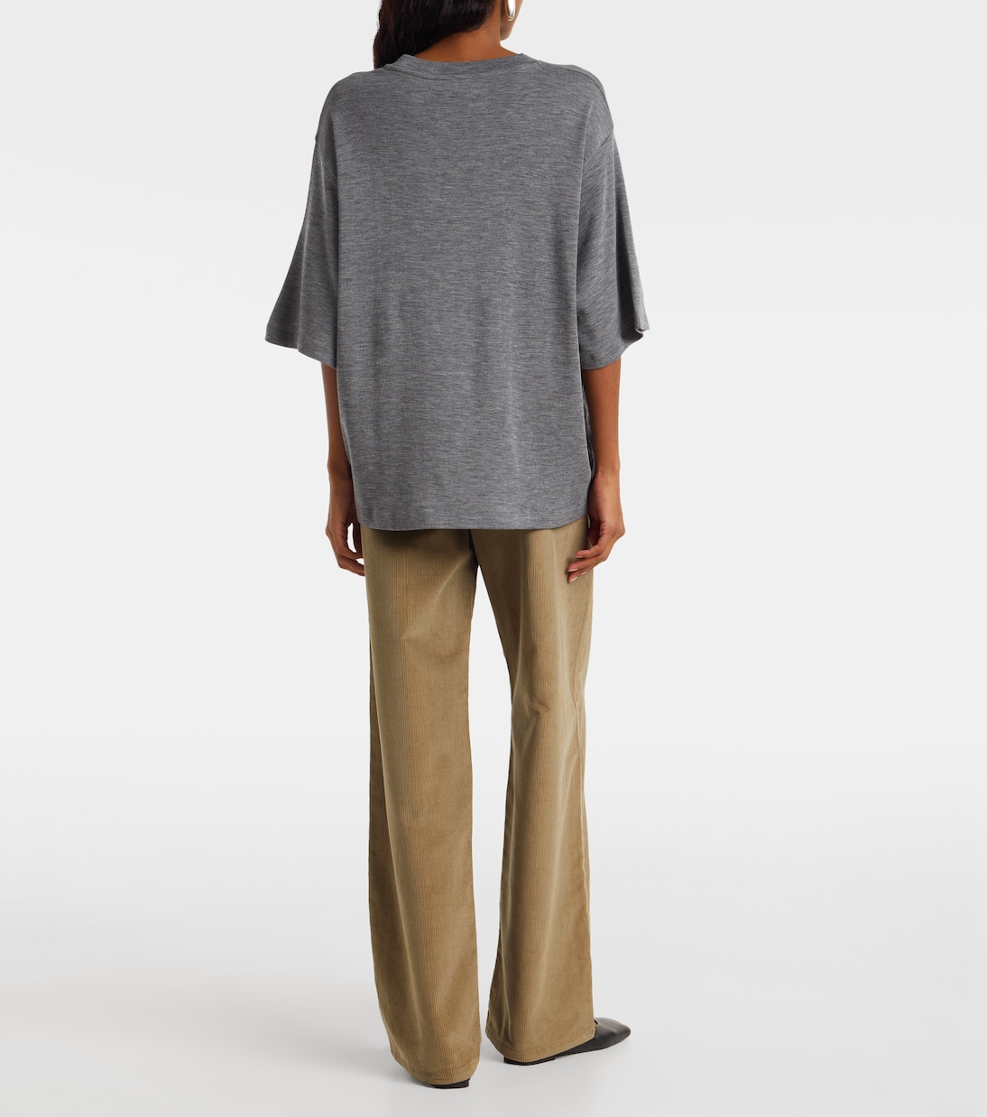 T-Shirt aus Wolle | Róhe